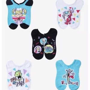 Nickelodeon’s 90s Cartoons No-Show Socks 5 pairs